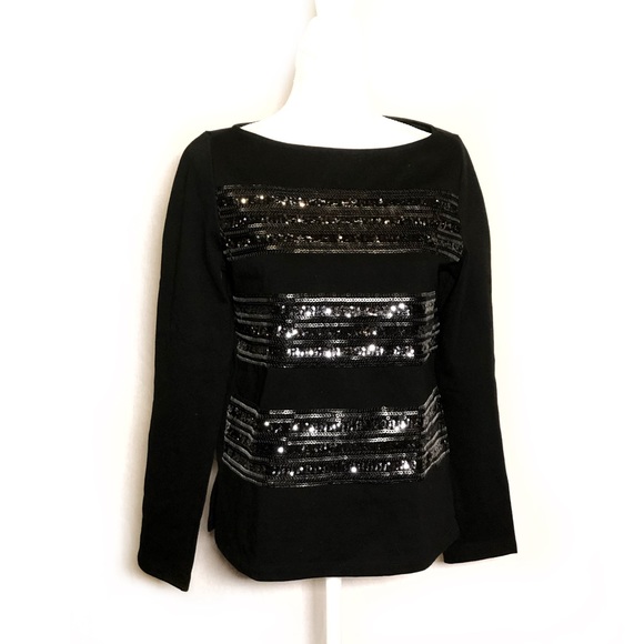 ⚡️NWT Sparkling Banana Republic Sequin Sweater - Picture 1 of 6